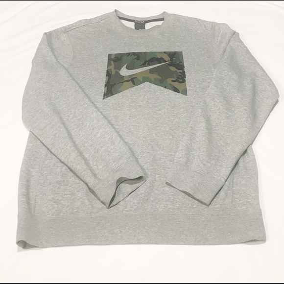 Nike Sweaters | Nike Mens Official Military Camo Crew Sweater M | Poshmark